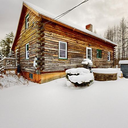 Twin View Log Home Carroll Exteriér fotografie