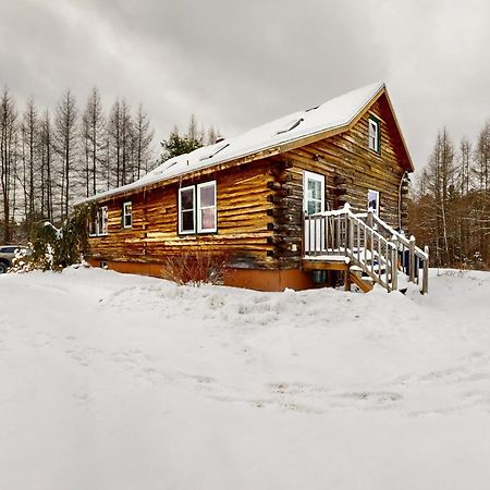 Twin View Log Home Carroll Exteriér fotografie