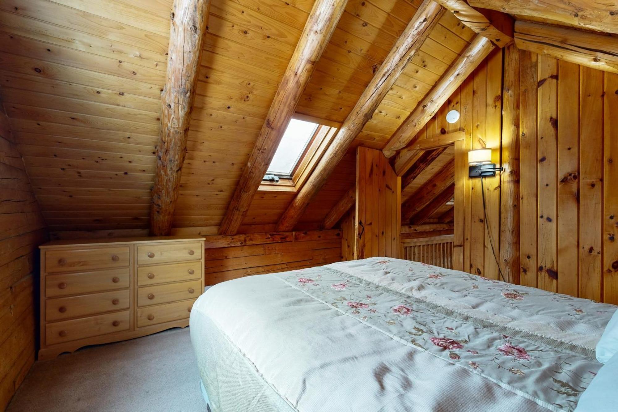 Twin View Log Home Carroll Exteriér fotografie