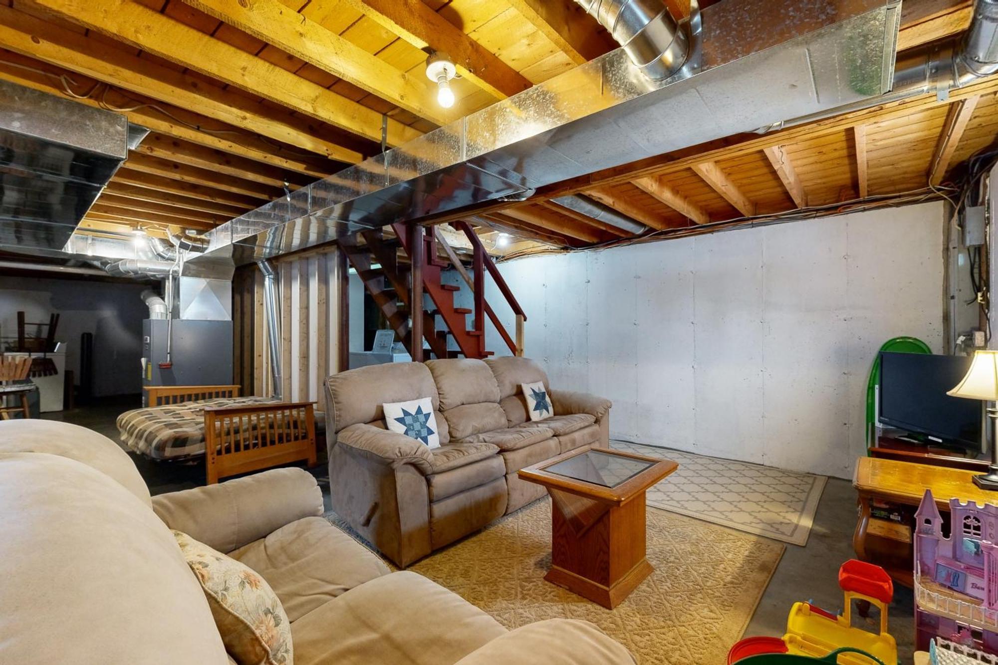 Twin View Log Home Carroll Exteriér fotografie