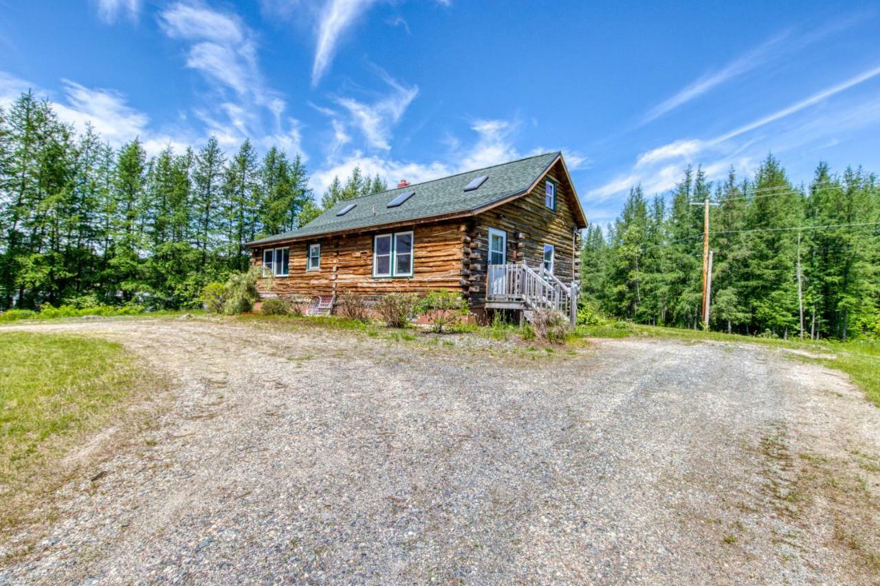 Twin View Log Home Carroll Exteriér fotografie
