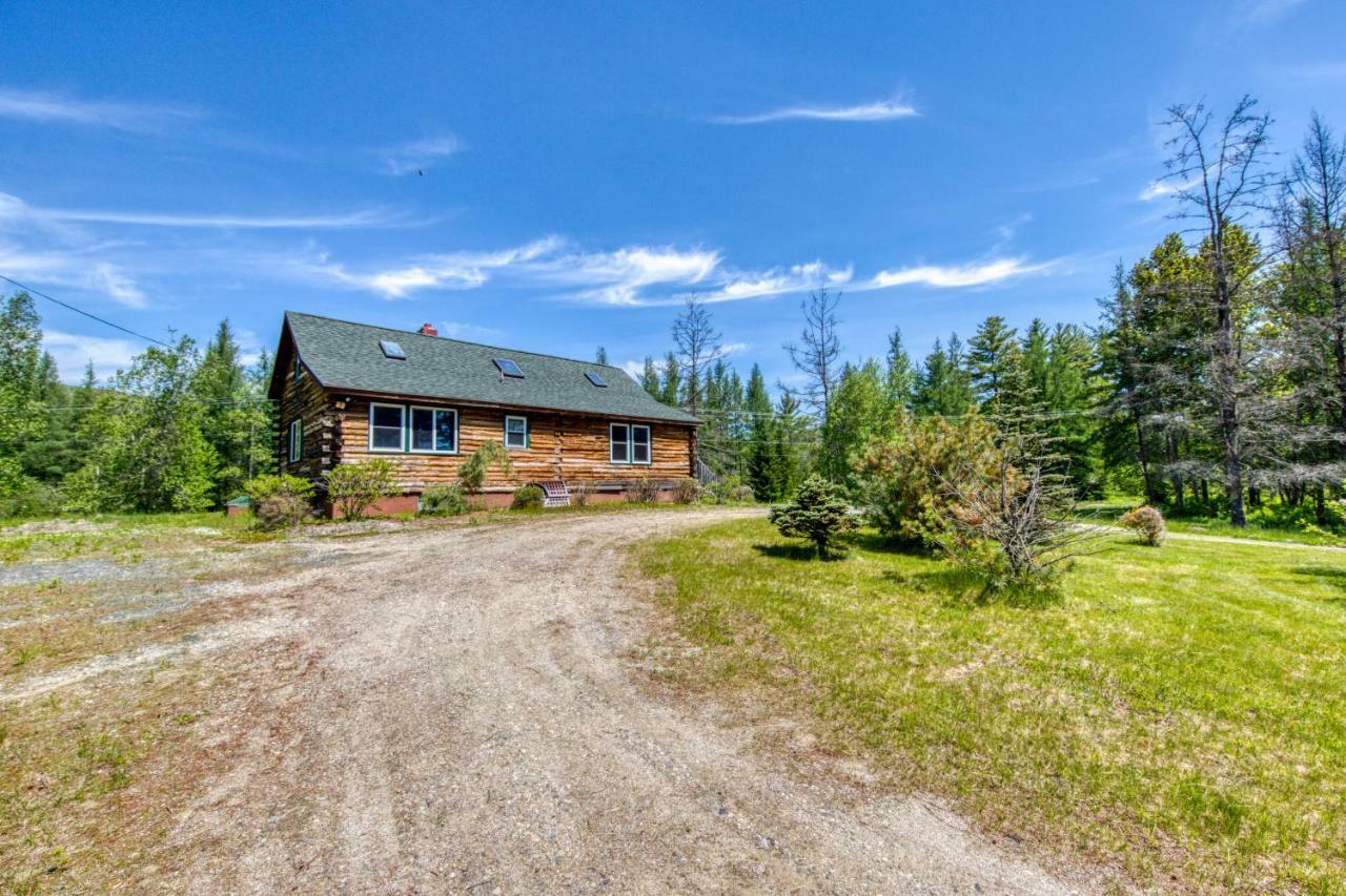 Twin View Log Home Carroll Exteriér fotografie